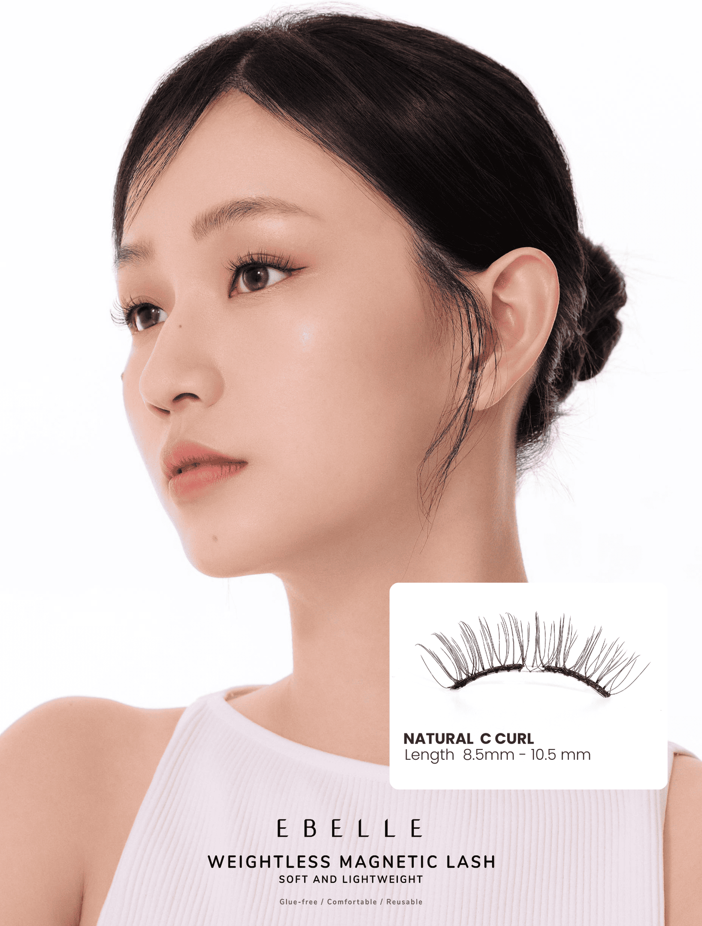 Weightless Magnetic Eyelashes- Natural