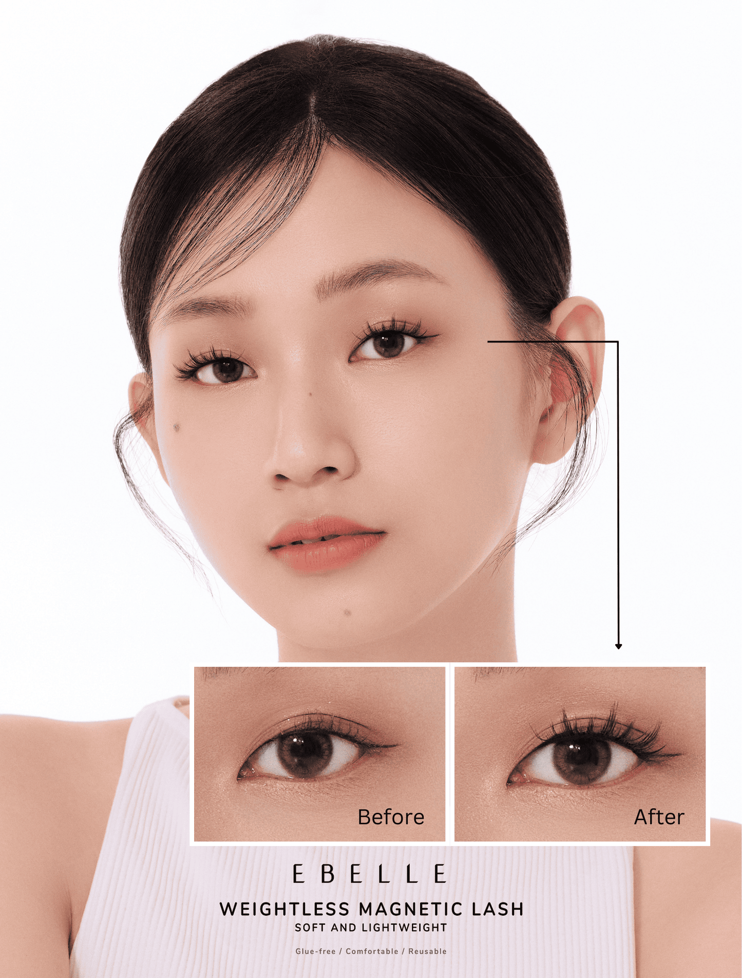 [ GLADISH ] Weighless Magnetic Lash 2 Box