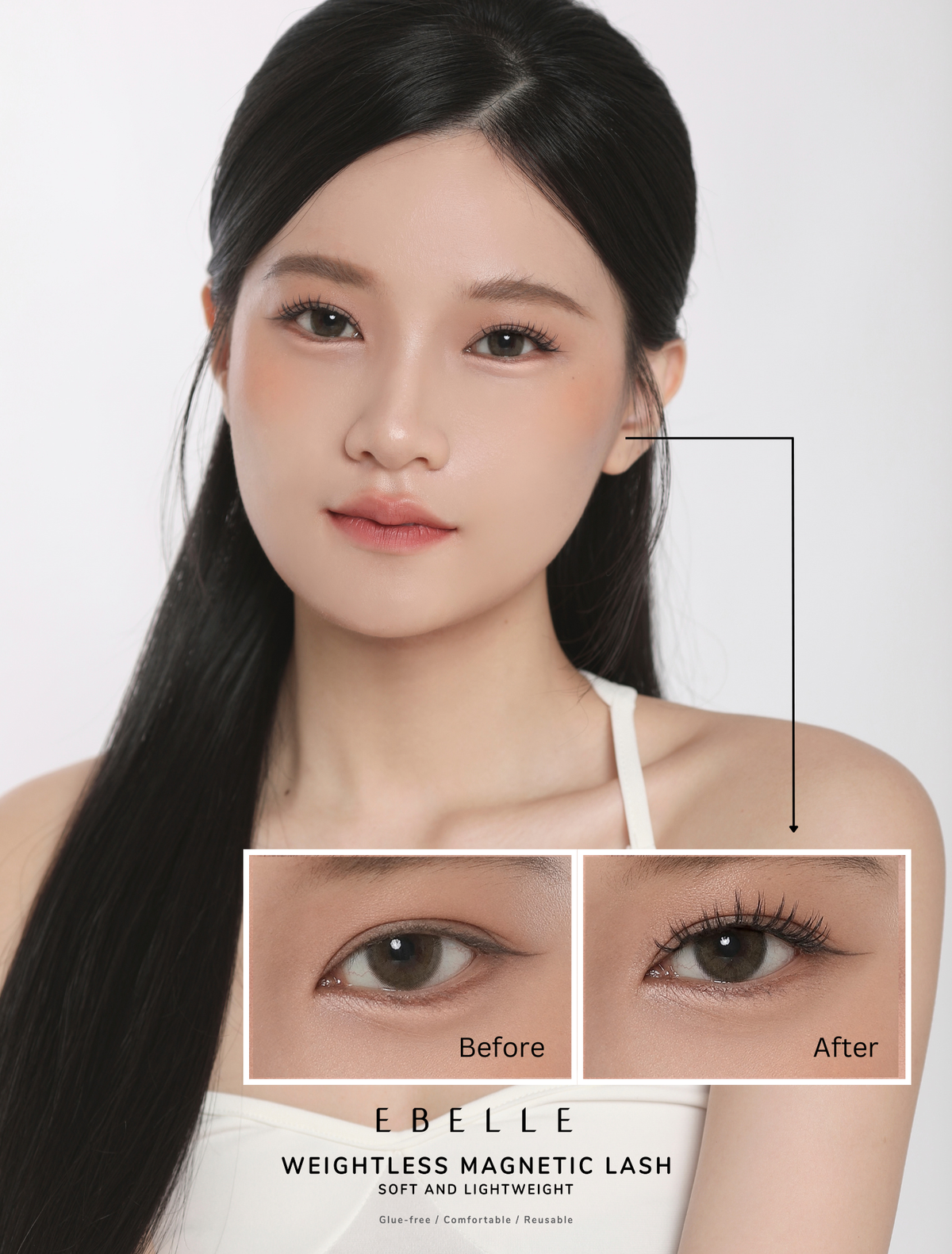【JMIE】Weightless Magnetic Eyelashes - Fluffie